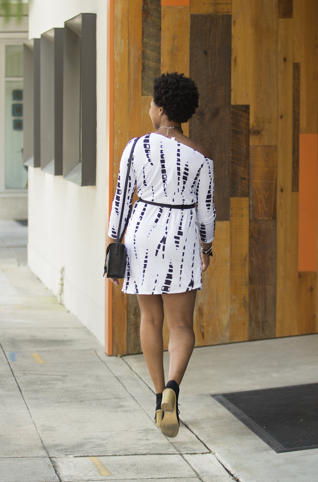 how to wear a dress with booties