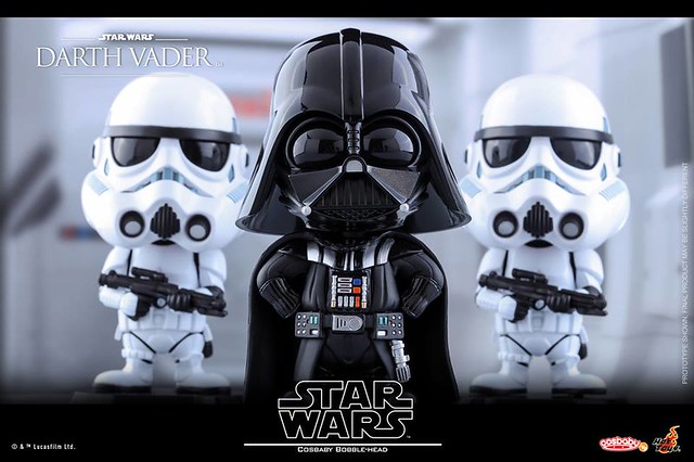 Darth Vader Cosbaby by Hot Toys