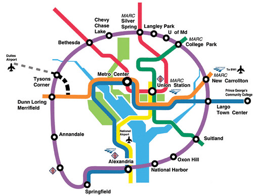 Purple Line Map  DC Metro