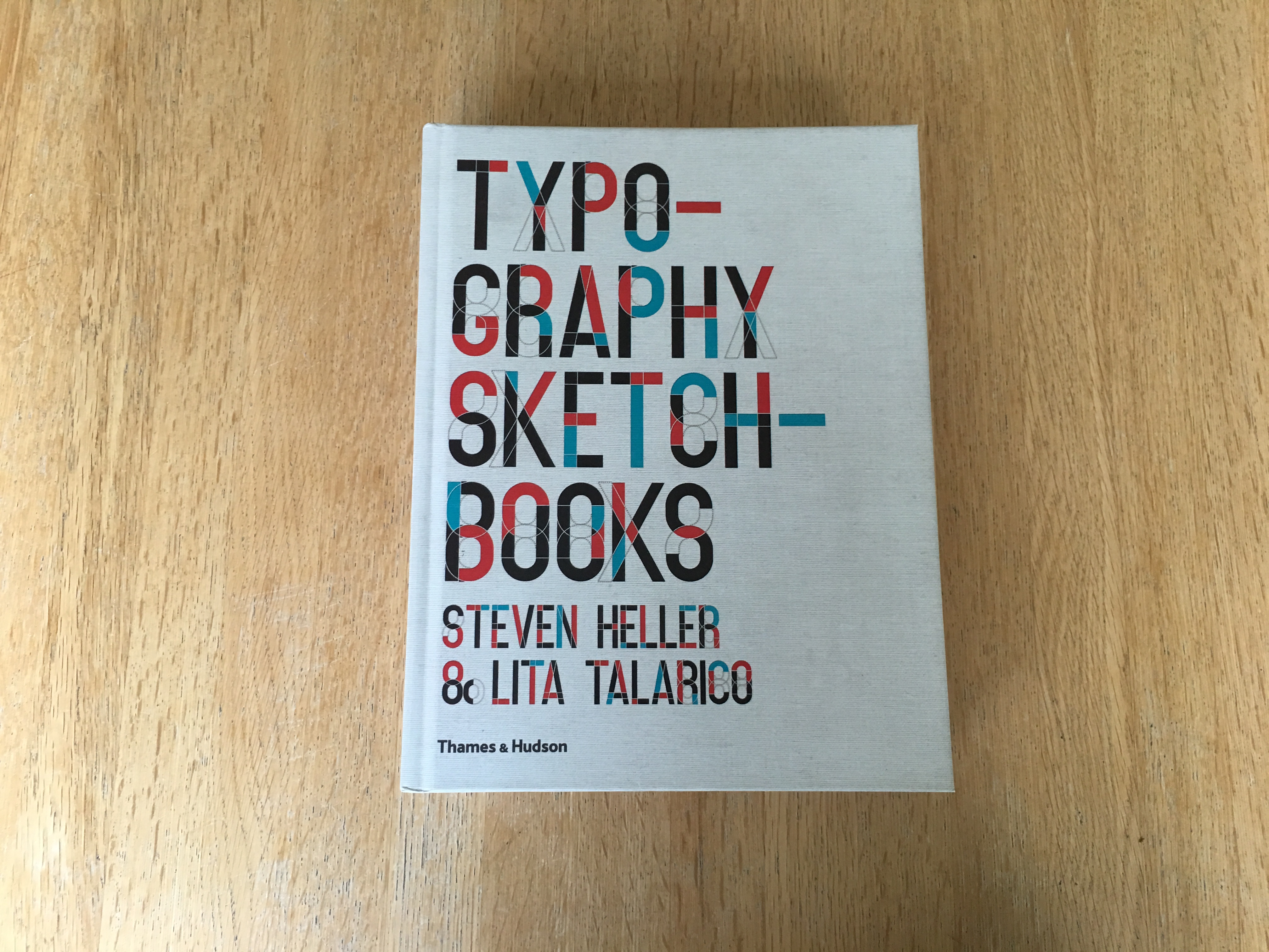 typography sketch books