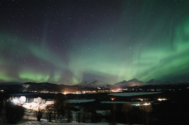 Nortern lights over Troms