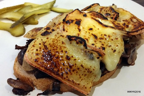 Grilled Raclette Cheese