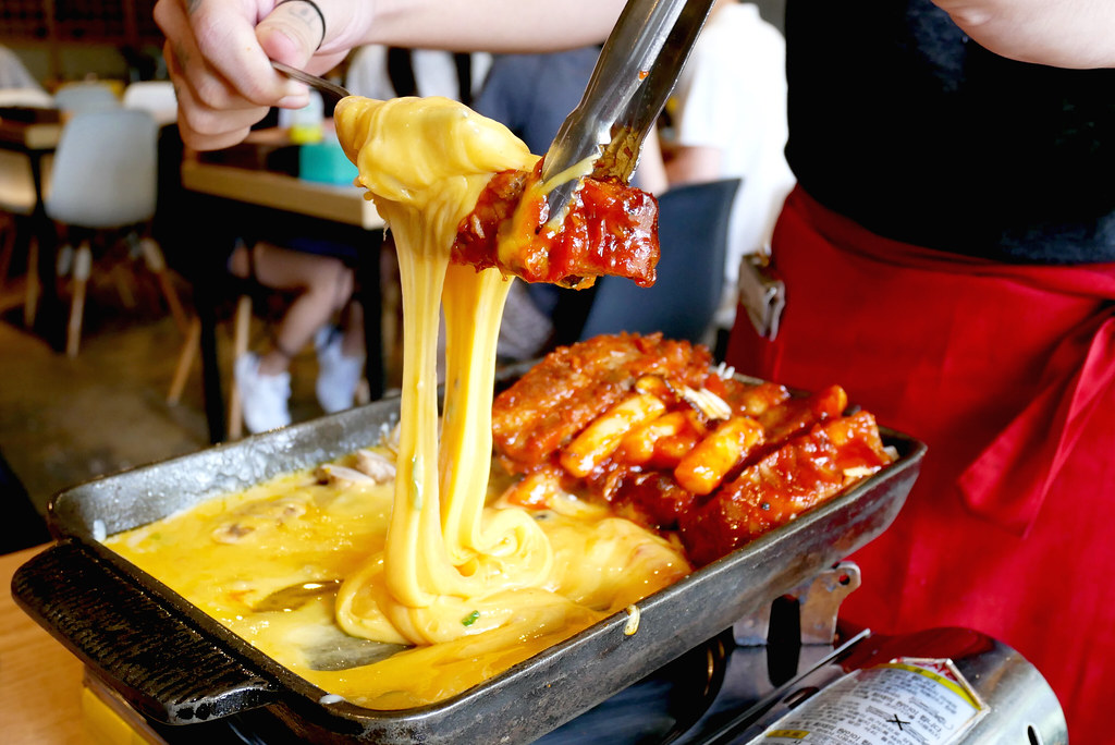 korean restaurant town cheesy ribs