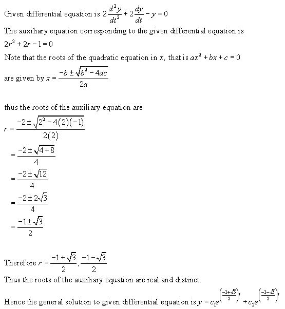 Stewart-Calculus-7e-Solutions-Chapter-17.1-Second-Order-Differential-Equations-11E