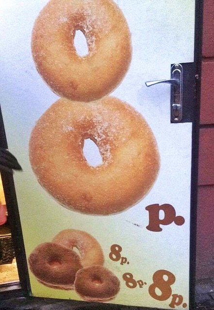 Donuts a 8 rublos en San Petersburgo