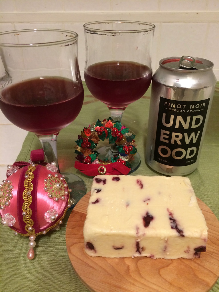 Underwood Pinot Noir and Wensleydale Cheese