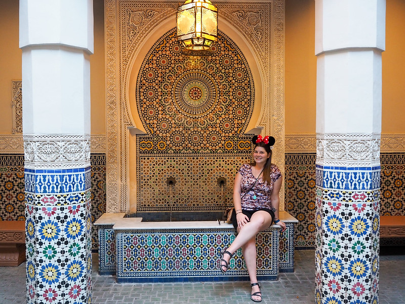 Amanda in Morocco at Epcot