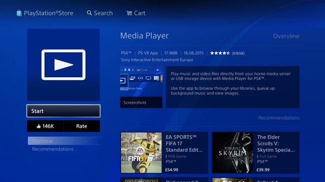 ps4 not seeing universal media server