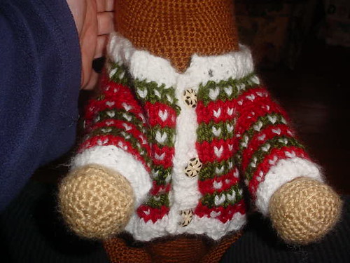 Fergus sweater detail