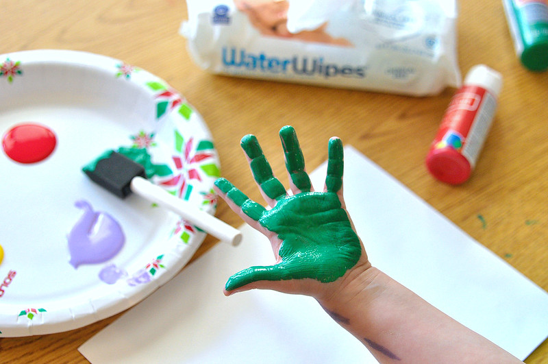 Easy Handprint Craft for Toddlers