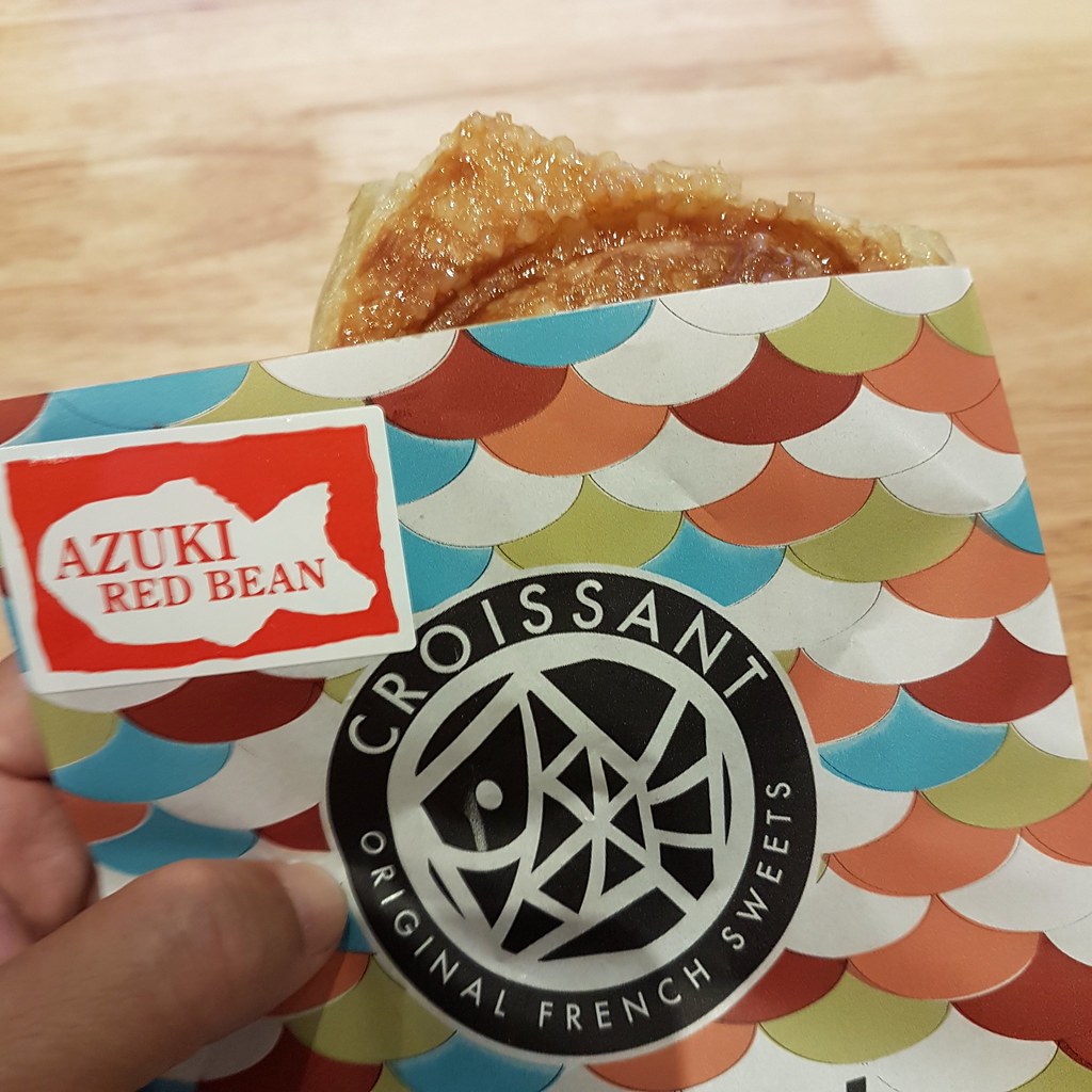 Azuki Red Bean $7.50 @ Croissant Taiyaki at KL Pavilion