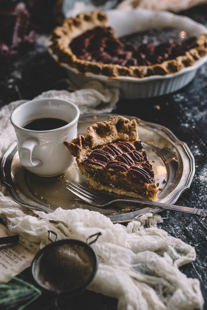 Vegan Cold Brew Coffee Pecan Pie | TermiNatetor Kitchen