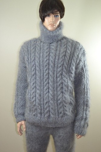 Mens mohair stylish turtleneck woollen sweater | Mytwist | Flickr
