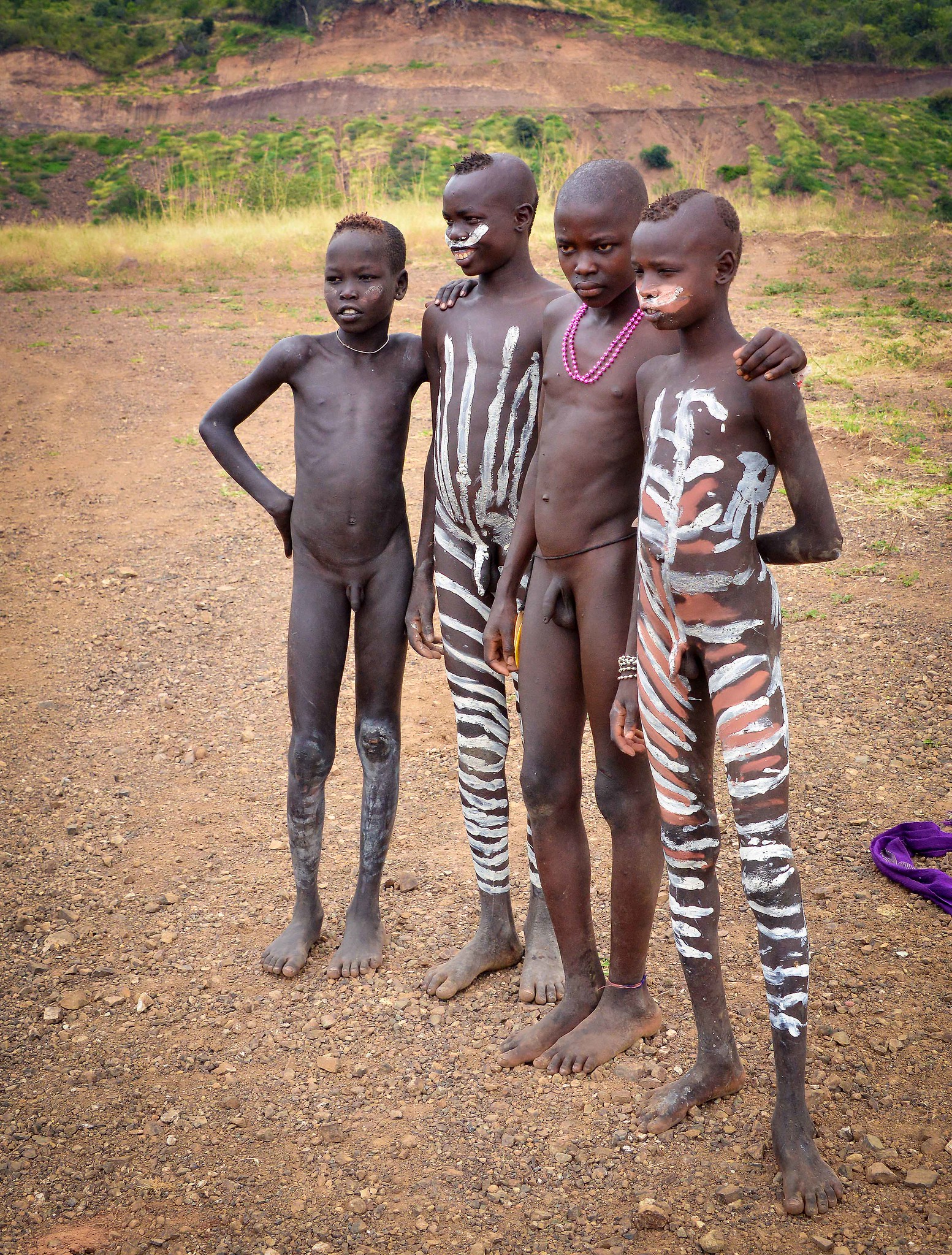 tribe boy nude African