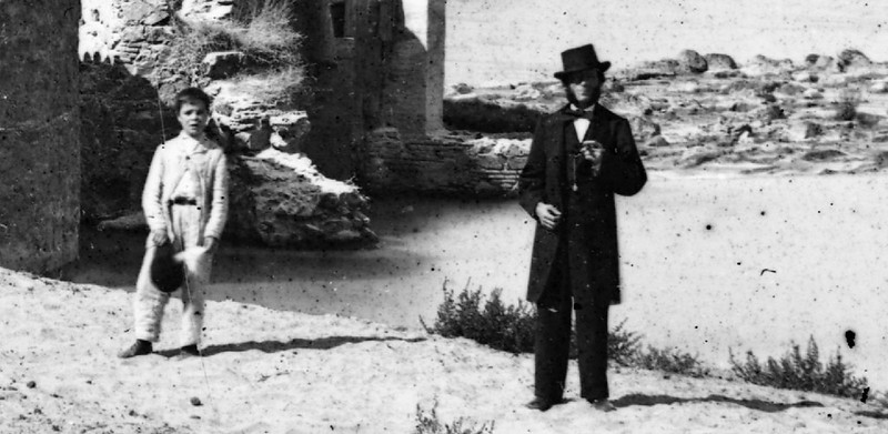 Toledo en 1864. Detalle de una fotografía de Alfonso Begue.