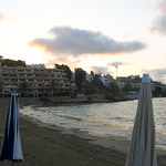 Sunrise in Talamanca Beach,Ibiza