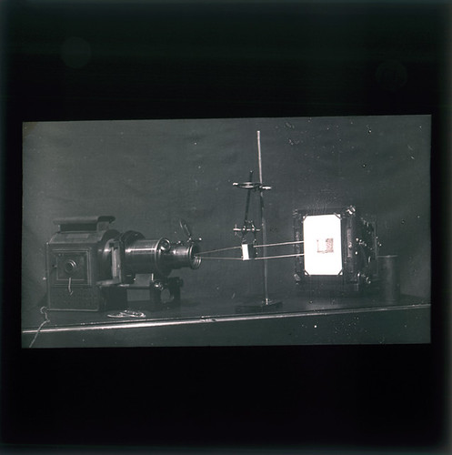 An image of the equipment used in spirit photography.