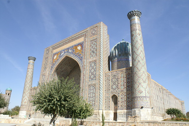 Madraza in Registan square