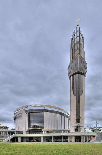 Sanctuary of Divine Mercy in Krakow, Poland