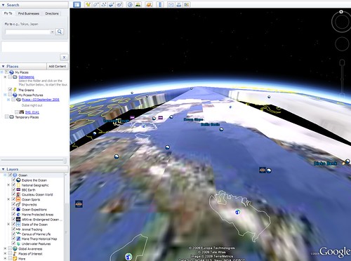 Google Earth 5 3D Graphics Bug