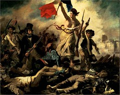 The Liberty Leading the People by Eugene Delacroix