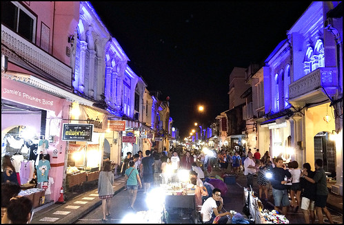 Walking Street Market in Phuket Town