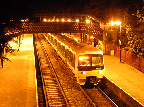 Great Missenden Station At Night