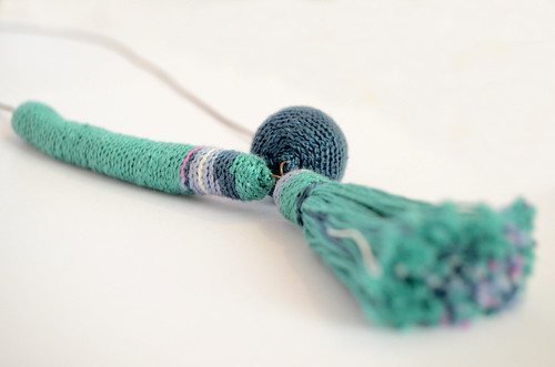 Lavender - Crochet necklace