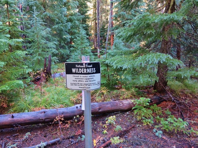 Mt. Washington Wilderness boundary