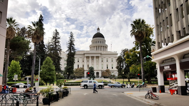 Downtown Sacramento and Capitol Building