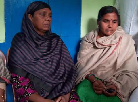 Radhika Vemula pays a visit to Faisals family in 