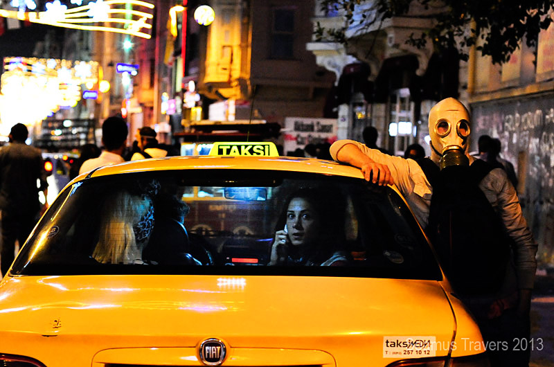 Taksim, Taxi's and Teargas