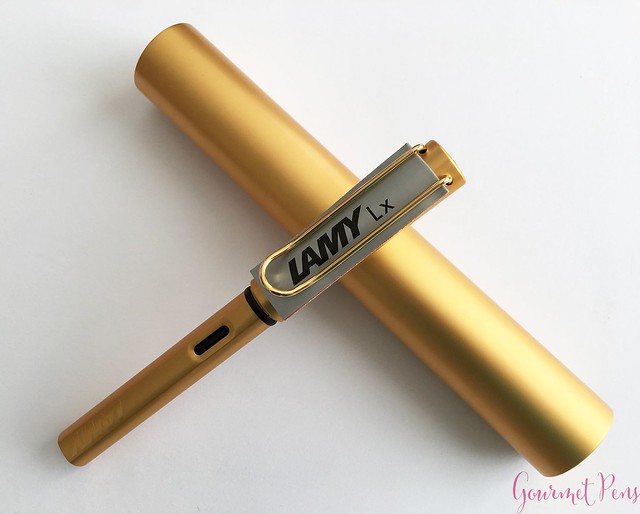 Review @Lamy LX Gold Fountain Pen @couronneducomte 4