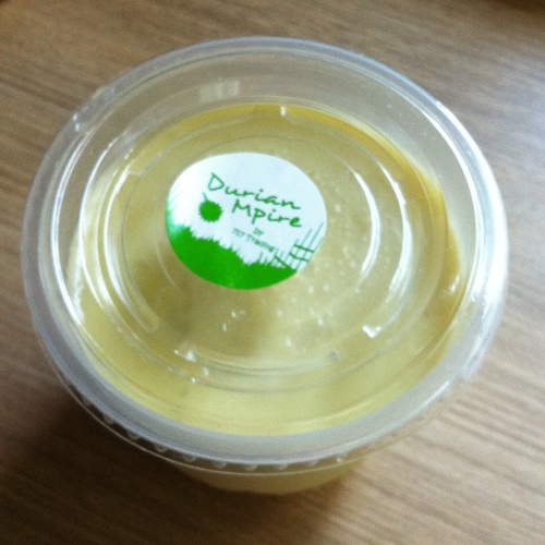 durian pudding