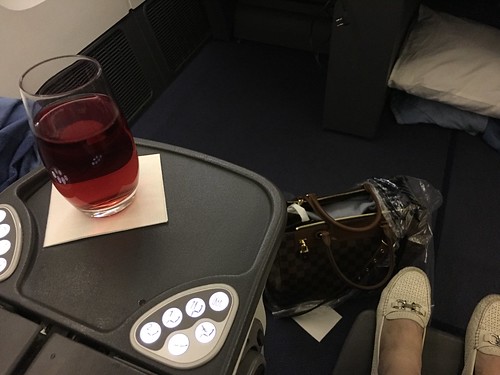 red drink,  PAL flight Oct 24, 2016