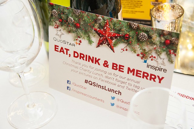 QuoStar & Inspire Christmas Charity Lunch