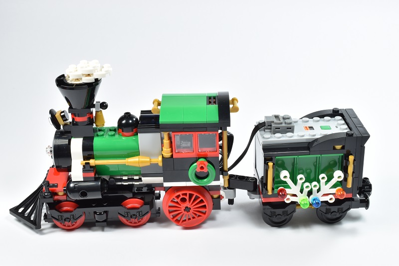 lego christmas train motorized