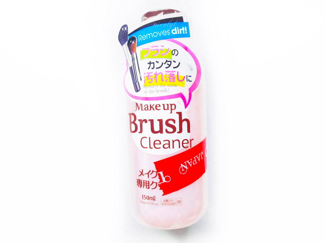 Daiso Makeup Brush Cleaner review