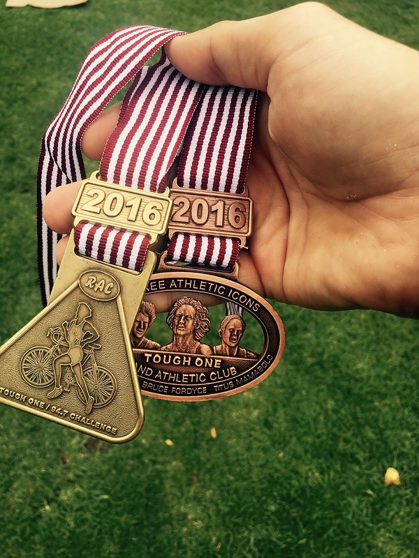 RAC Tough One 2016 - My medals