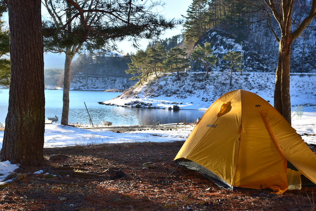 冬季キャンプ＠精進湖