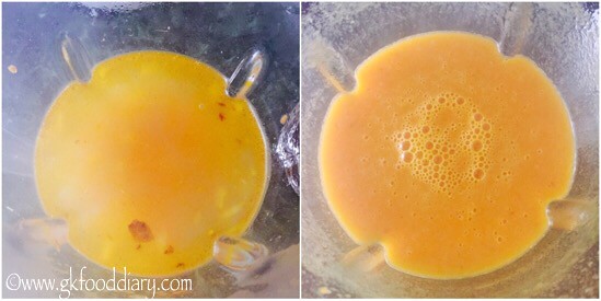 Carrot Soup Recipe for Babies, Toddlers and Kids - step 5