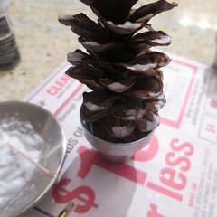 Iron Craft '16 Challenge 24 - Pine Cone Trees