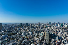 View from Shinjuku direction from Ebisu Garden Place Tower