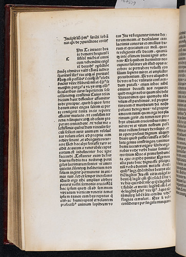 Johannes Chrysostomus: De compunctione cordis - Incipit title