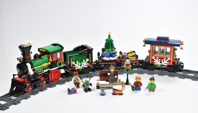 lego holiday train station