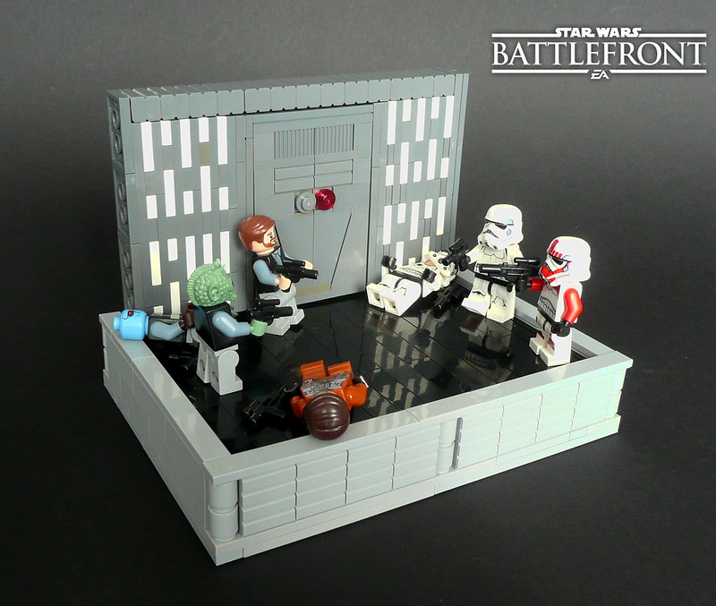 Moc Star Wars Battlefront Iniside The Death Star Lego