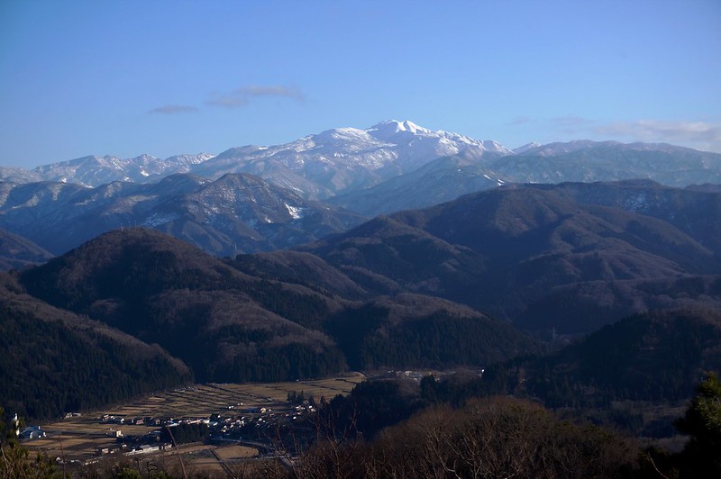 Mt. "HAKUSAN" from KOMATSU HITOMOSHIYAMA