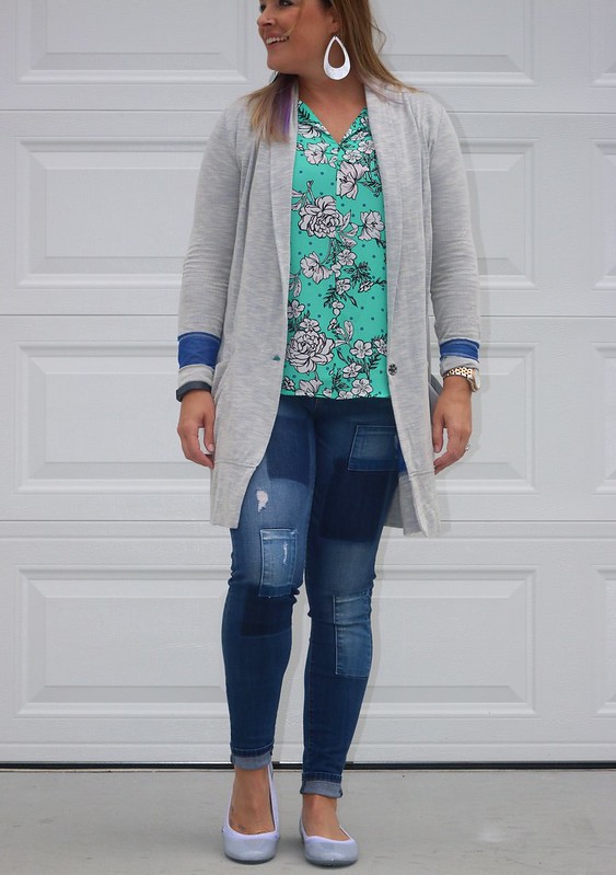 Fall Outfit :: Flats + Cardigan love
