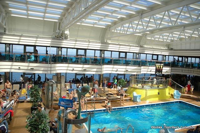Cruise Costa Luminosa - Inside Swimming Pool