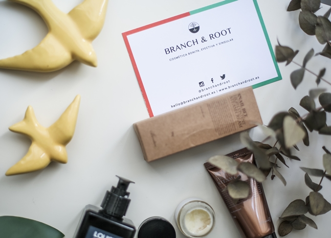 BRANCH AND ROOT COSMETICA NATURAL ONLINE EXPERIENCIA
